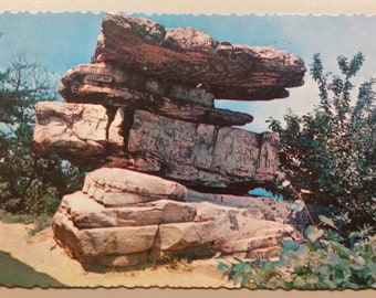Umbrella Rock at Point Park, Chattanooga, Tennessee - Vintage Postcard