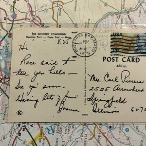 The Kennedy Compound Hyannis Port 1975 Vintage Postcard - Etsy