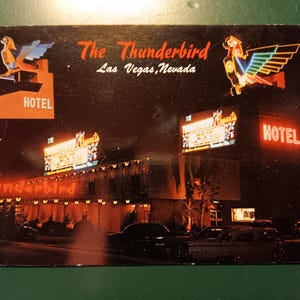 The Thunderbird Hotel - Las Vegas, Nevada - Carte postale ancienne