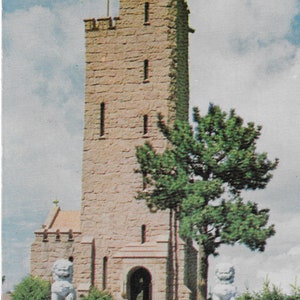 Santuario del Sol Will Rogers - Carretera de montaña Broadmoor-Cheyenne - Colorado Springs, Colorado - Postal vintage