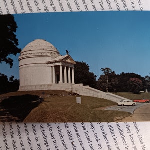 Il Memoriale dell'Illinois - Parco militare nazionale - Vicksburg, Mississippi - Cartolina d'epoca