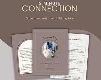 2 Minute Connection Parent and Child Activity Guidebook