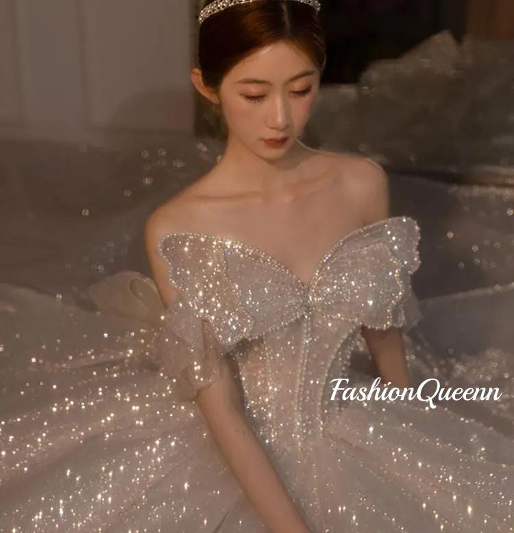 Rose Gold Wedding Ball Gown - Etsy Rose Gold Wedding Ball Gown - Etsy
