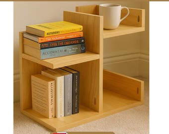 Desk Organizer Woodworking Plan PDF | DIY Desk Organizer Build | Digital Download