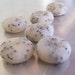 Polymer Clay Beads Speckled Disc Beads