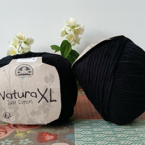 Dmc Natura Just Cotton XL Yummy. Dmc yarn. XL yarn. Crochet yarn. Knitting cotton. Crochet cotton. Summer yarn. Christmas gift. Gift for her
