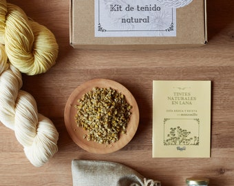 Kit de teinture naturelle en laine