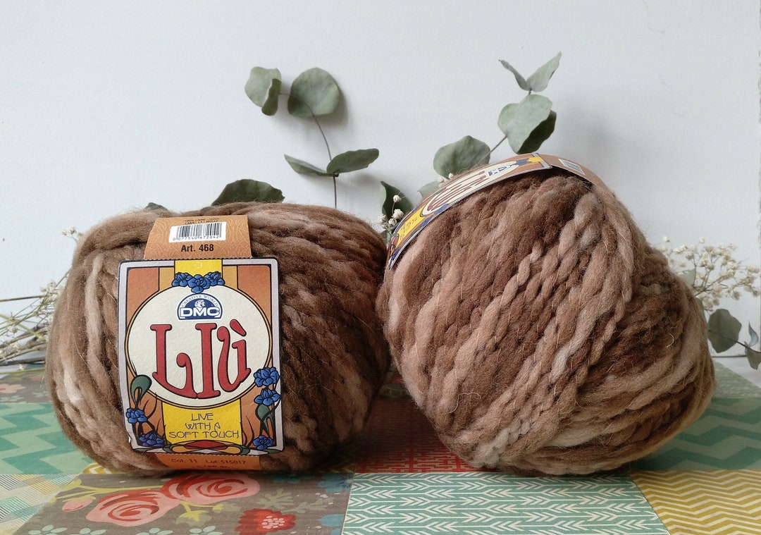 Gomitolo di filato per maglieria Artigiana Terracotta - Phildar