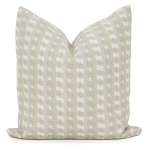 Christopher Farr Natural Cremaillere Decorative Pillow Covers 18x18, 20x20 or 22x22, 24x24, 26x26 or lumbar pillow Raoul Dufy plaideor