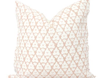 Anna French Arboreta Pillow Cover: Blush Pink Accent Cushion