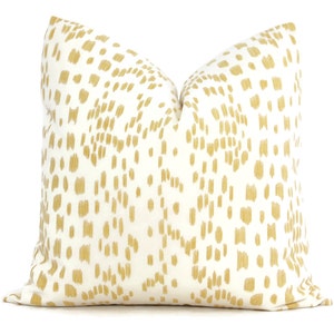 Poszewka dekoracyjna Brunschwig Fils Les Touches Canary Yellow 18x18, 20x20, 22x22, Eurosham lub lędźwiowa