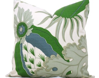 Christopher Farr OUTDOOR Carnival Decorative Pillow Covers 18x18, 20x20 or 22x22, 24x24, 26x26 or lumbar pillow