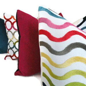 Jonathan Adler Decorative Pillow Cover Multicolor Ringleader , Accent Pillow, Throw Pillow, Pillow Cover, Toss Pillow, Decorative pillow image 5