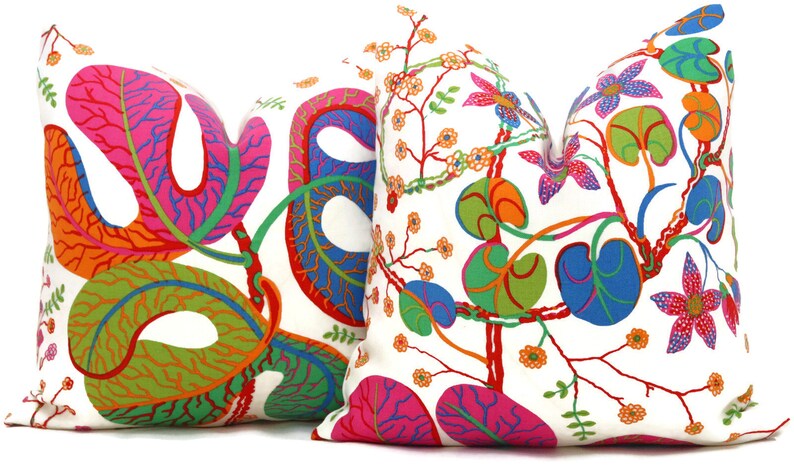 Josef Frank Teheran Pillow Cover Square Euro Or Lumbar Pillow Etsy