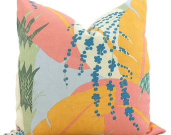 Schumacher Tropical Ananas Decorative Pillow Covers 18x18, 20x20, 22x22, 24x24, 24x24, 26x26 or lumbar pillow cover, pineapple sham