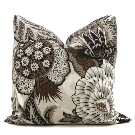 Ebony Mocha Zanzibar Decorative Pillow Pearl River Blues Decorative Pillow