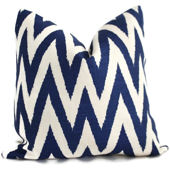 royal blue accent pillows