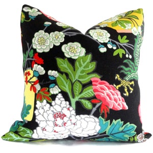 Ebony Schumacher Chiang Mai Dragon Pillow Covers 18x18, 20x20, 22x22 or lumbar pillow, Made to order pillow cover image 1