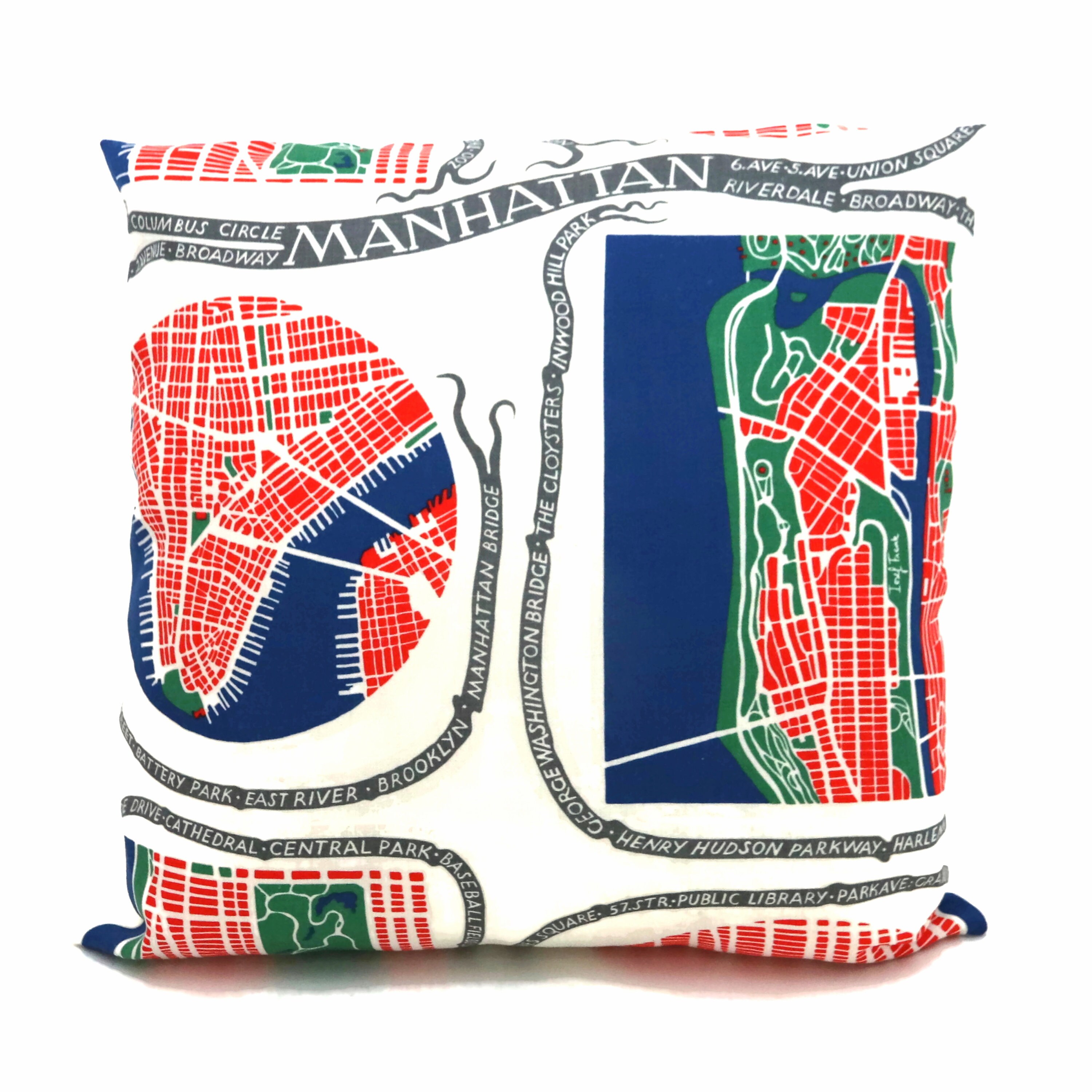 【希少・美品】スヴェンスク・テン クッションカバー ジョセフ・フランク 北欧 Josef Frank Manhattan Pillow Cover: Svensk Tenn Swedish Linen, NYC