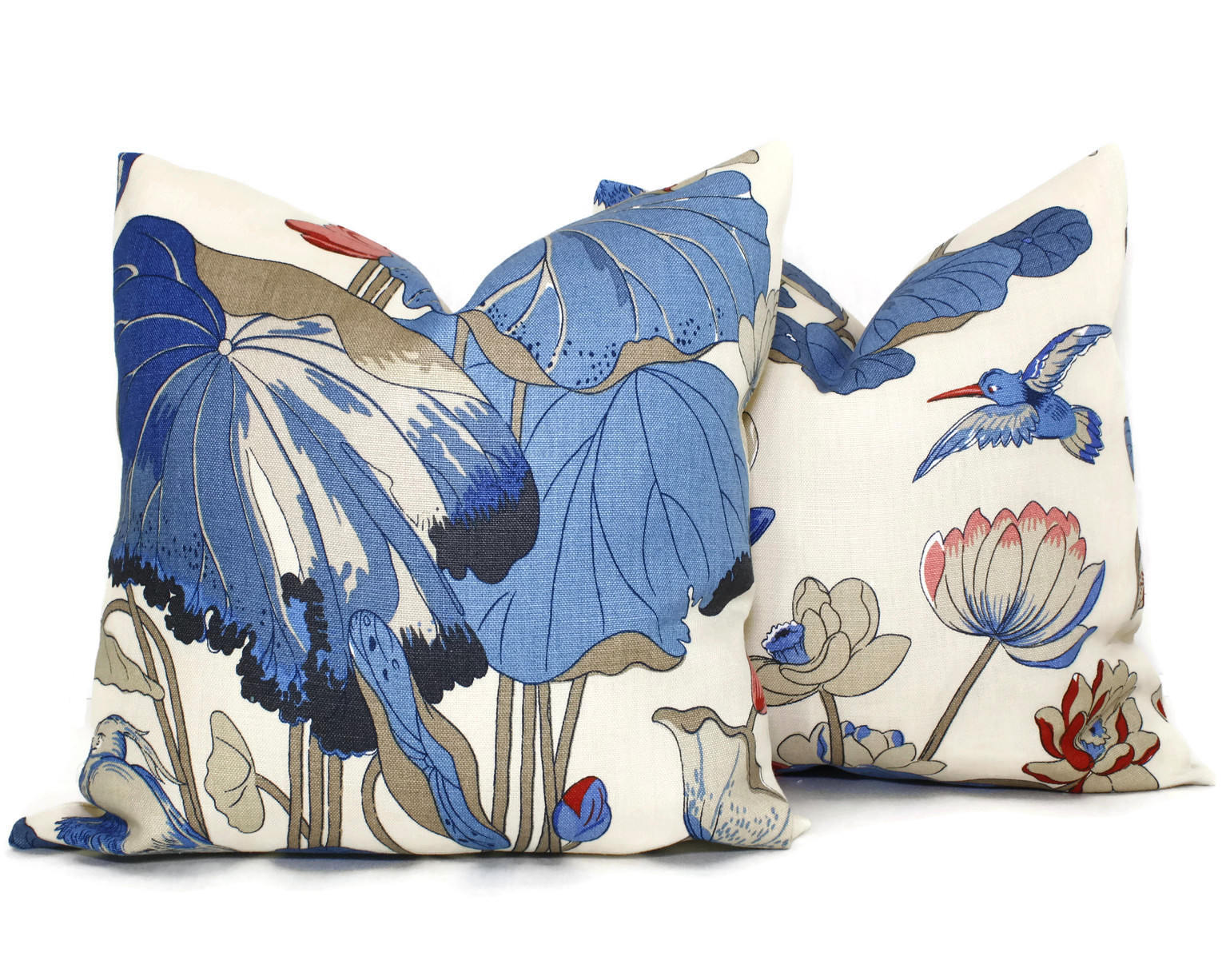 Nympheus Lily Pad Pillow Cover Lee Jofa JP & G Baker Square Etsy