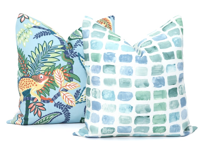 Thibaut Iguana Pillow Cover - Thumbnail 2