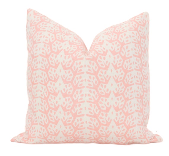 Bright Pink And White Geometric Decorative Throw Pillow Cover Bright Pink And White Geometric Decorative Throw Pillow Cover