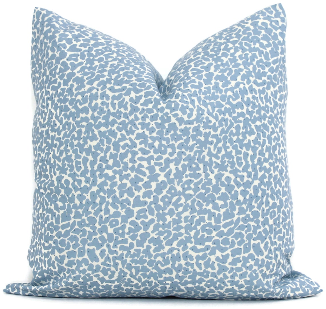 Decorative Pillow Cover Sister Parish Ollie in Penobscot Blue Etsy