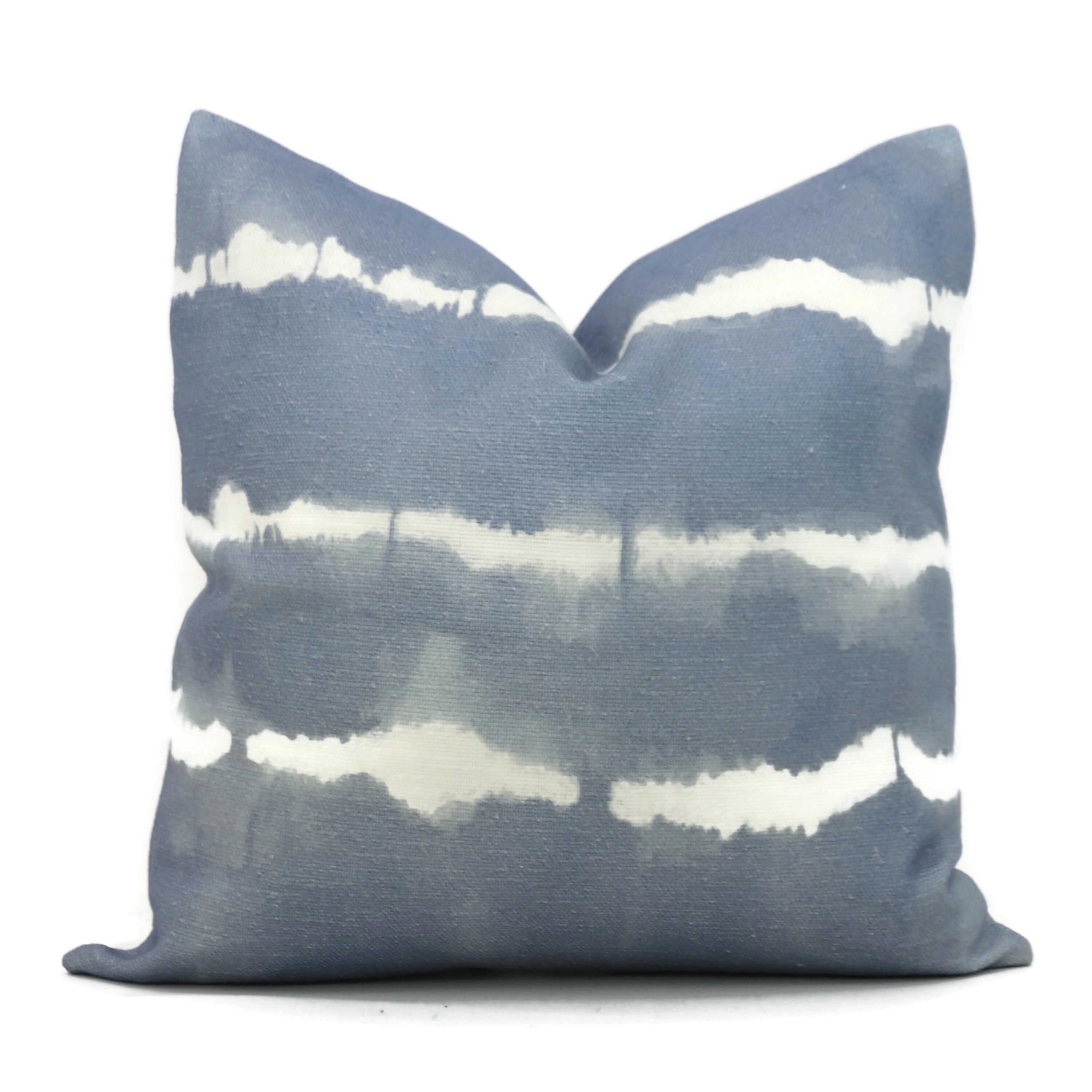 chambray pillow cover
