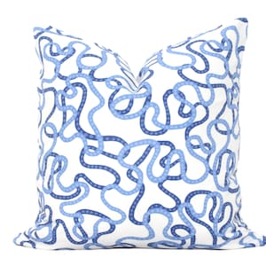 Blue Wiggles Decorative Pillow Cover, Throw Pillow, Accent Pillow, Pillow Sham  Lacefield Textiles