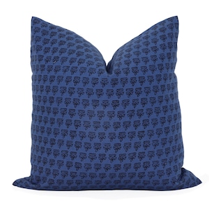 Anna French Bue Mimi dekorativer Kissenbezug 18x18, 20x20, 22x22, Eurosham oder lumbaler Thibaut Kissenbezug, Dekokissen Akzentkissen