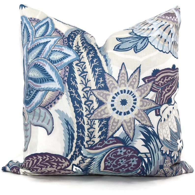 Schumacher Hyacinth Decorative Pillow Cover 18x18 20x20 | Etsy