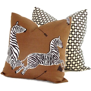 Schumacher Betwixt in Charcoal Decorative Pillow Cover, Toss Pillow, Throw Pillow, Accent Pillow image 3