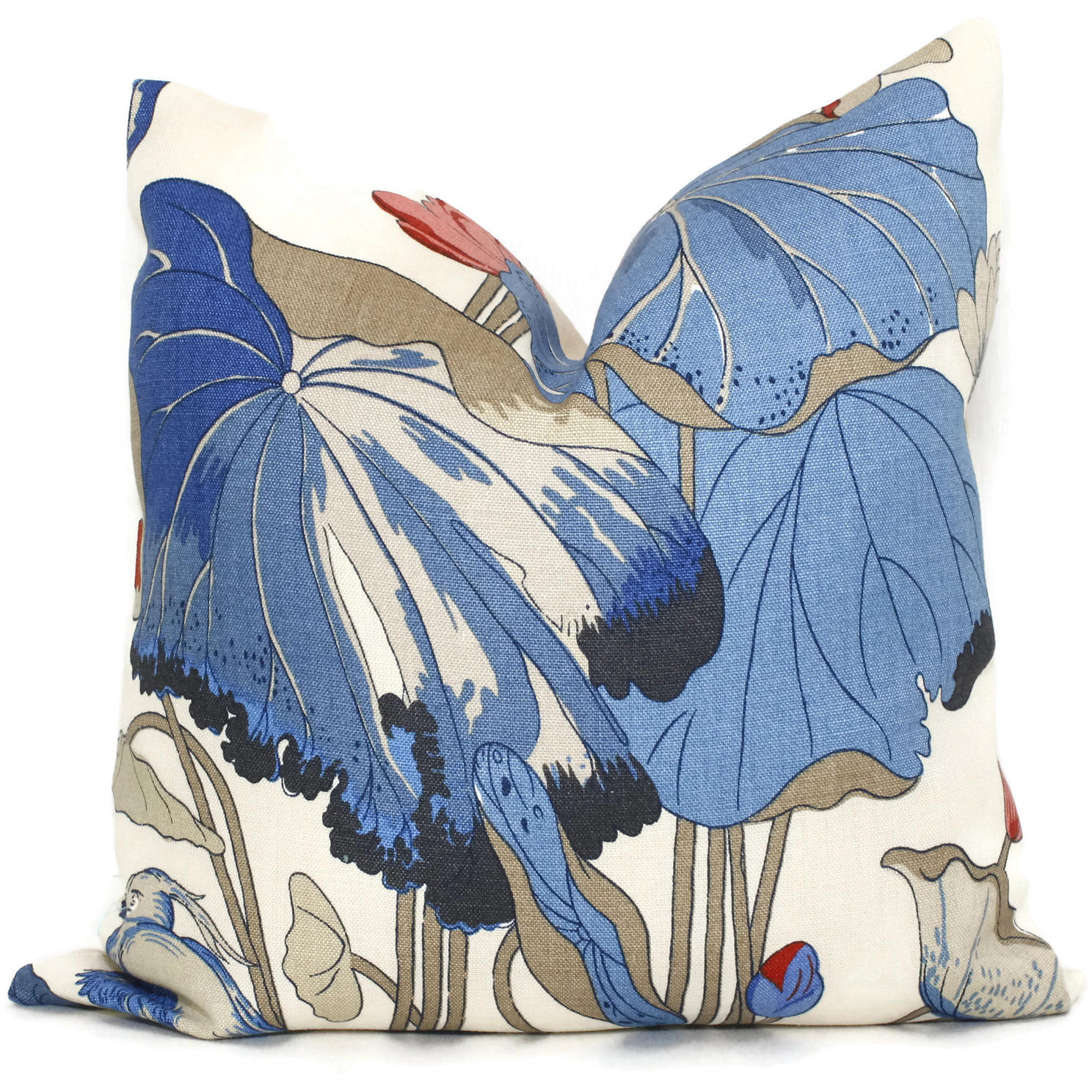 Nympheus Lily Pad Pillow Cover Lee Jofa JP & G Baker Square Etsy