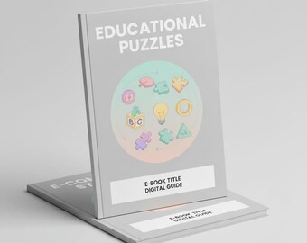 Educational Puzzle Book for Kids | Brain Games & Logic Activities | Printable PDF