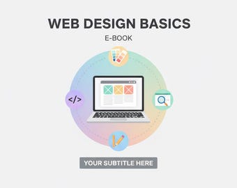 Web Design for Beginners – Learn UX, HTMl & CSS Step by Step | Digital PDF eBook