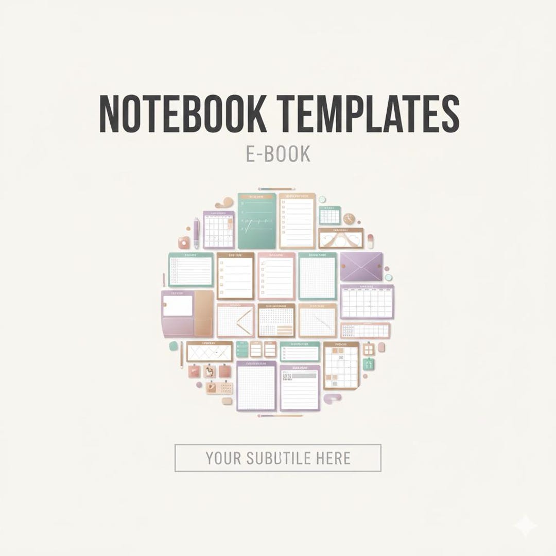 Modèles de prise de notes PDF | Pages numériques pour ordinateur ...