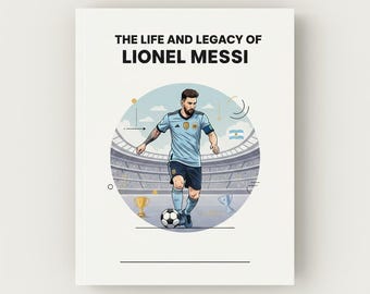 The Life and Legacy of Lionel Messi | Inspirational Football Biography | Digital PDF Ebook