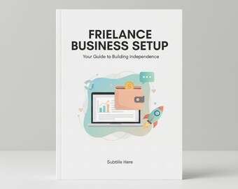 Start a Freelance Business Guide | Beginner Freelancing eBook | Work From Home Blueprint |