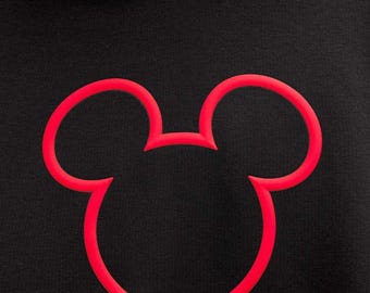 6400 Disney x Lululemon * Bluza z kapturem typu oversize w kolorze czarnym, rozmiar XS