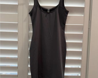 Vestido de baño sin mangas Signature de 172 SKIMS - Gris metalizado Talla L