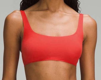 174 NWT Lululemon Wundermost Ultra-Soft Nulu Scoop-Neck Bralette Cups sz10