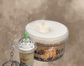 Glut z herbaty mlecznej