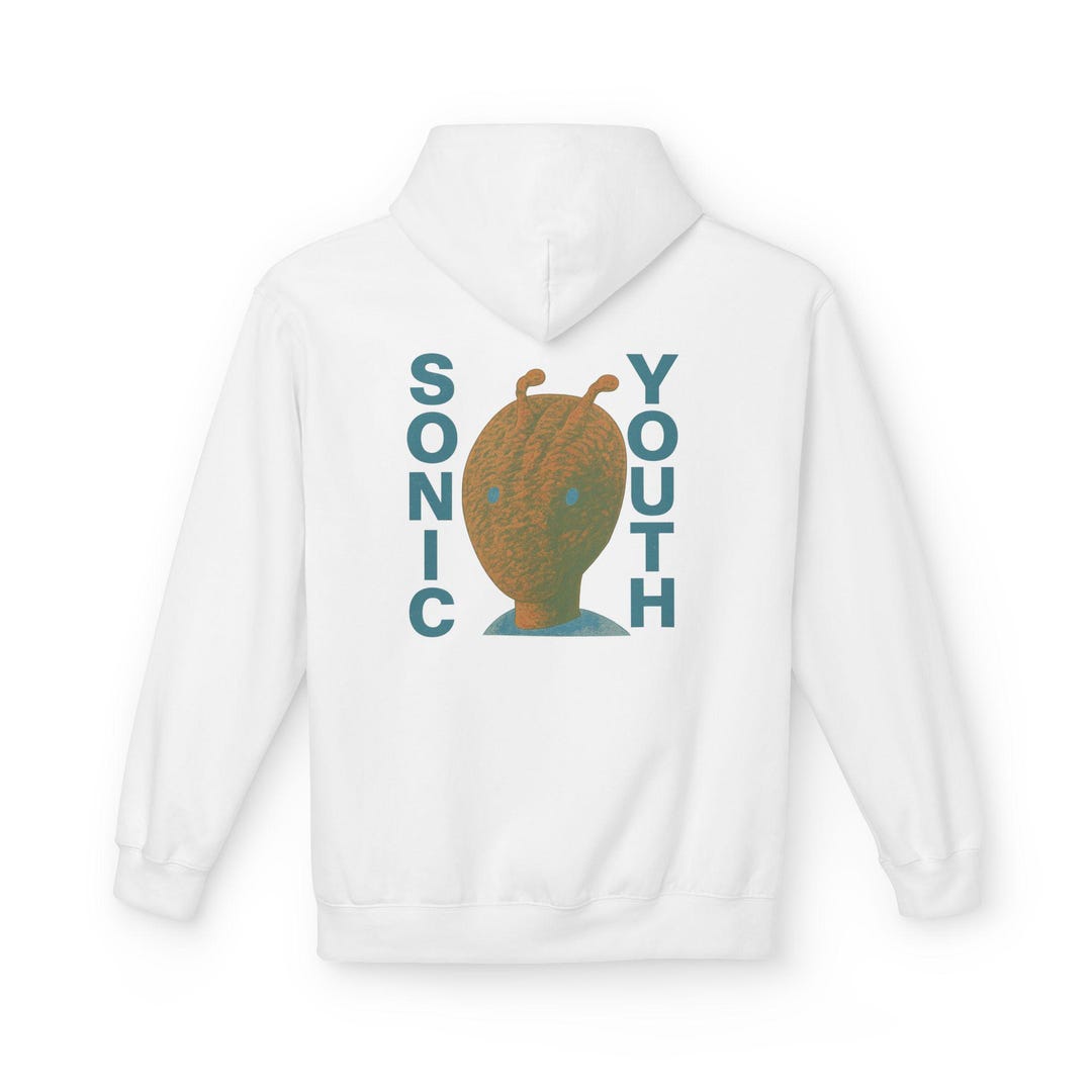 Sonic Youth Alien Head Hoodie | Band Logo Back Print - Etsy