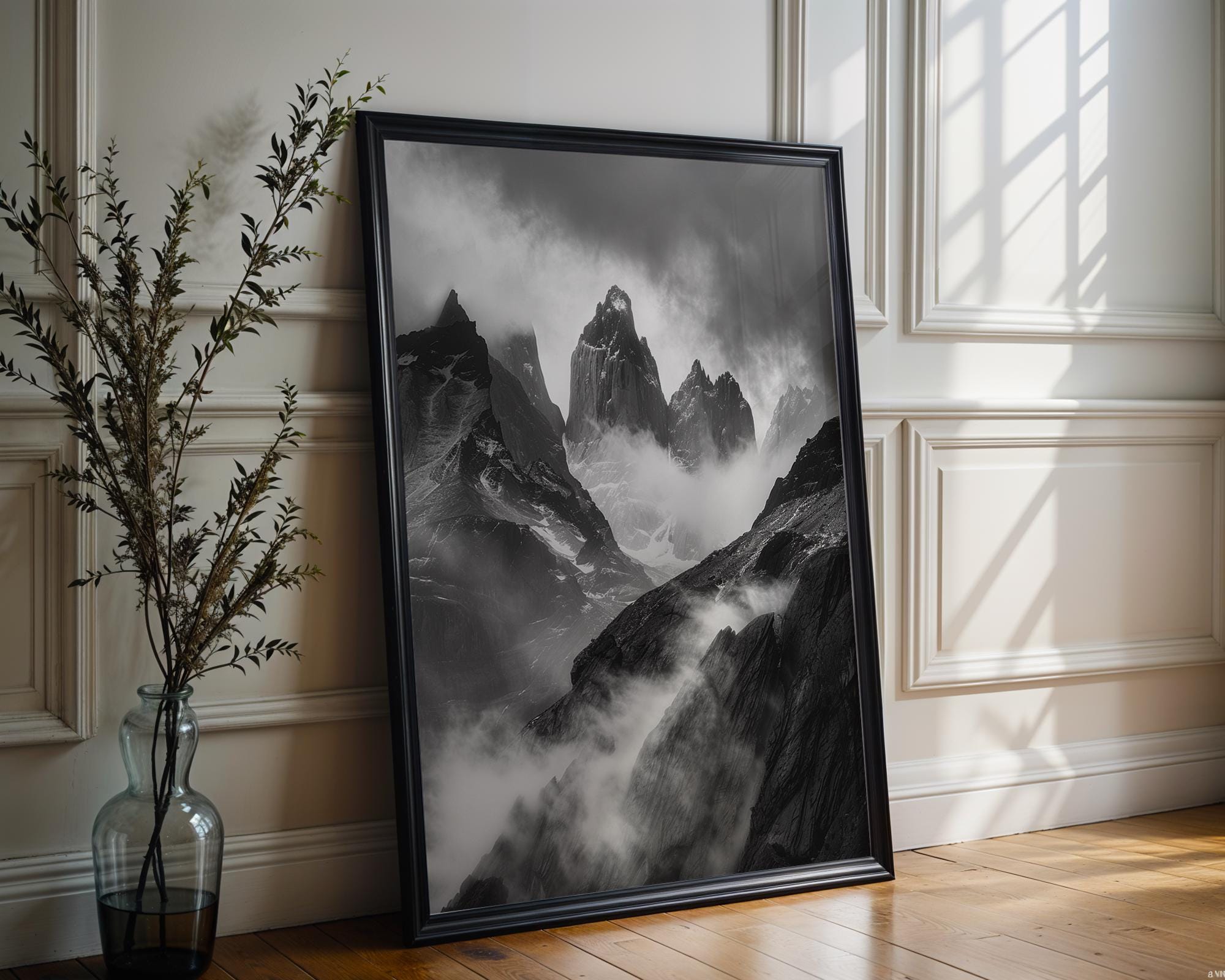 World Landmark | Patagonia Mountain Print | Torres Del Paine