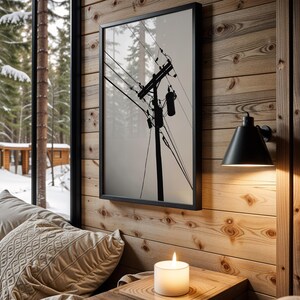 Urban Photography | Monohaus Industrial Photography Print | Black and White Minimalist Wall Art image 5
