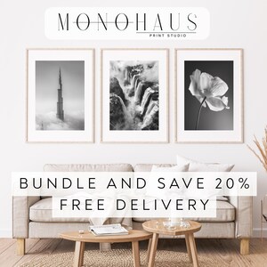 Urban Photography | Monohaus Industrial Photography Print | Black and White Minimalist Wall Art image 7