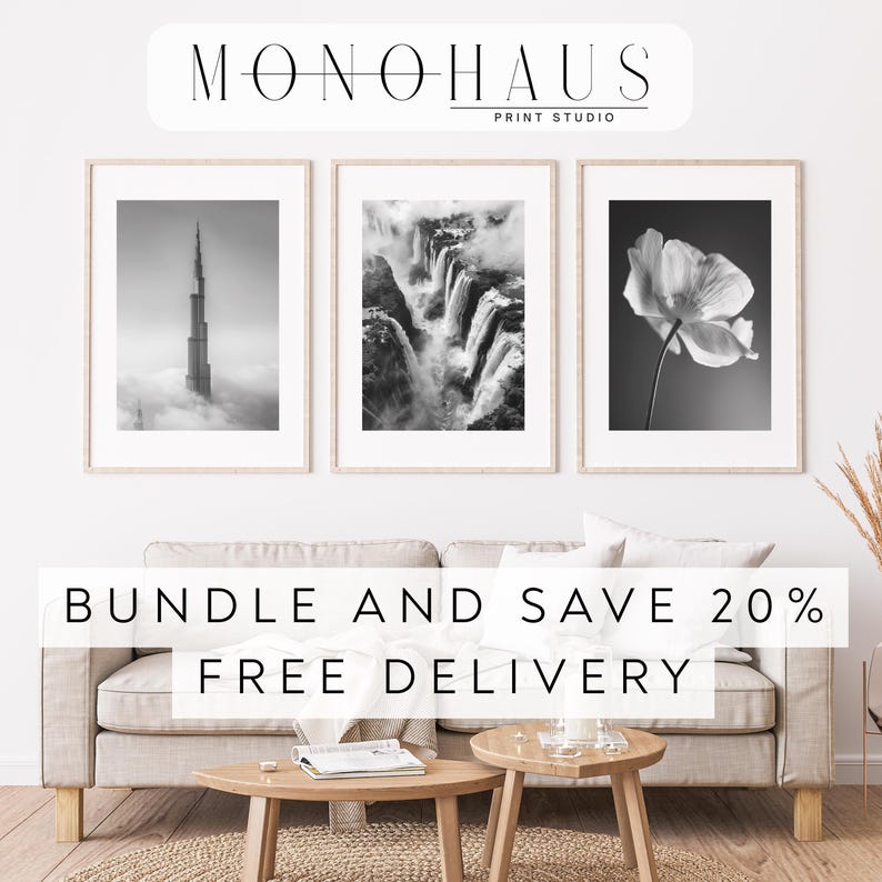 Urban Photography | Monohaus Industrial Photography Print | Black and White Minimalist Wall Art image 7