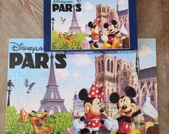 Disneyland Paris Jigsaw Puzzle RARE Clemontoni