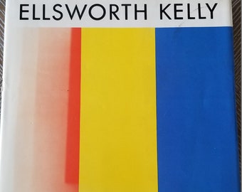 Ellsworth Kelly Book John Coplans Vintage Rare Hard Cover 1970s