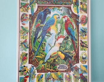 White Mountain Jigsaw Puzzle Birds of Paradise NOS 2000 Sealed